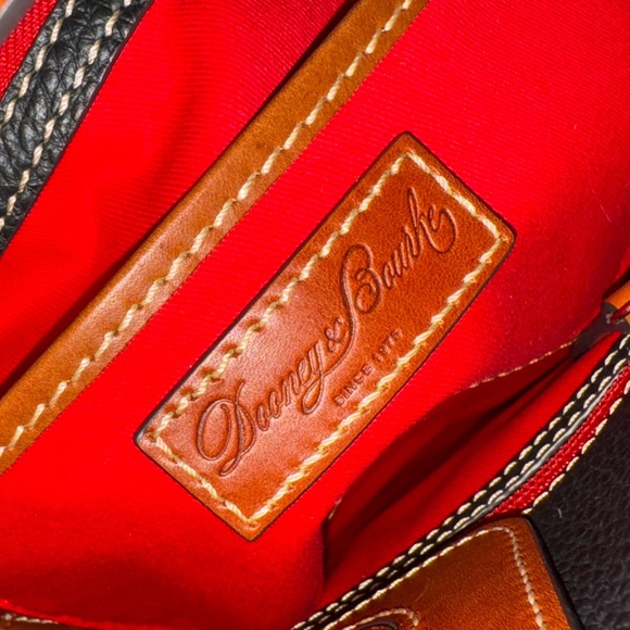 EUC Dooney & Bourke - Pebble Grain Brinley - Black Leather - Picture 13 of 15